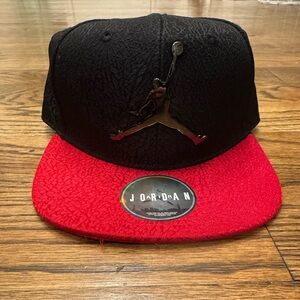 Jordan Jumpman Black & Red Youth Cap – New Without Tags